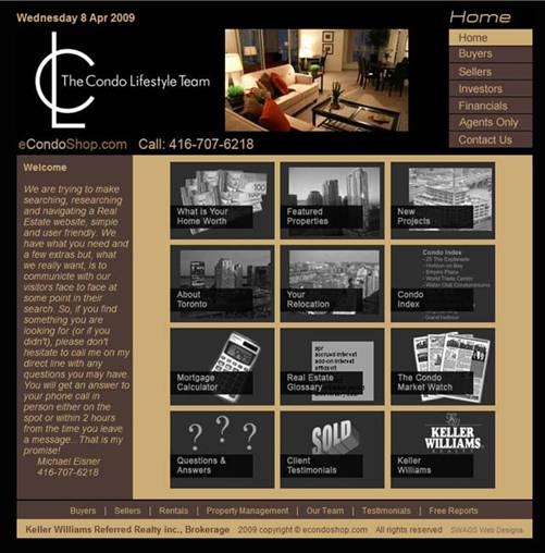 eCondoShop, Mike Eisner